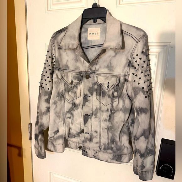 Jean Jacket - Mono b Spike Jean jacket - One size fits most - Picture 1 of 10